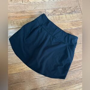 ATHLETA GIRL SKORT BLACK SHORT SIZE L (12)